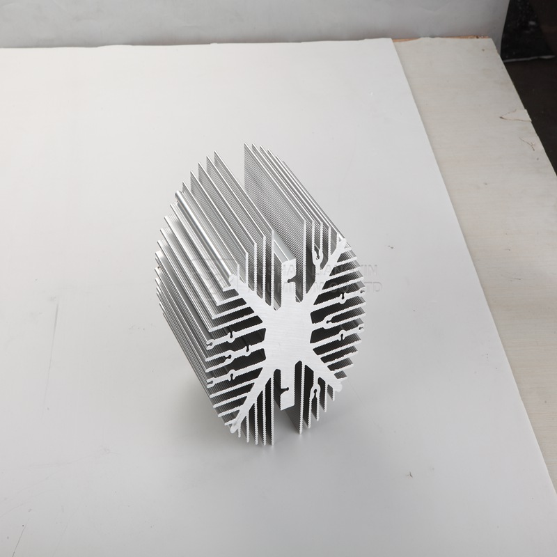 Foshan aluminum machining factory of industrial heatsink profile