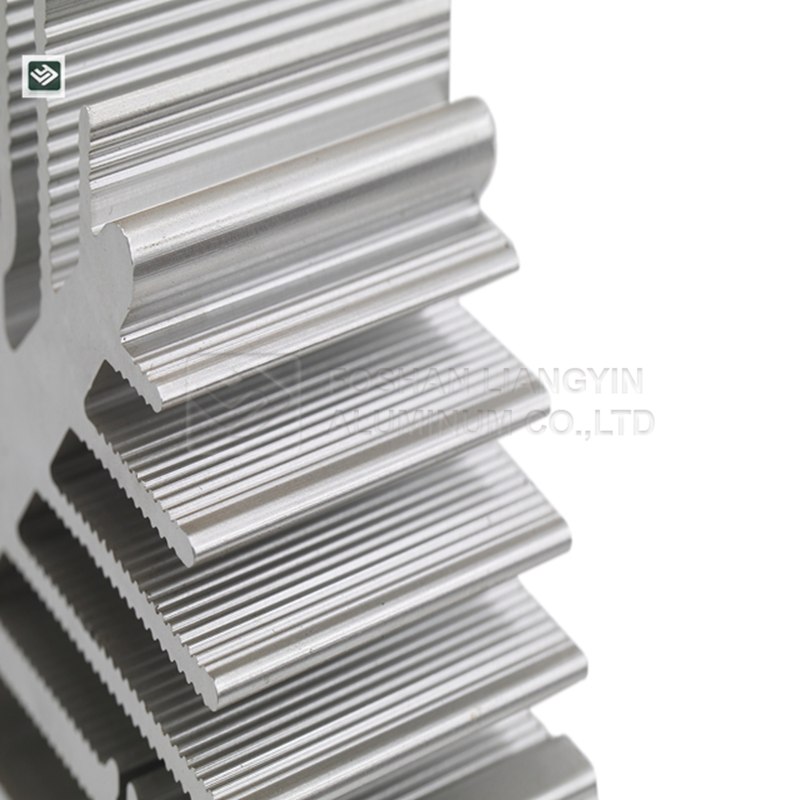 Customized available aluminum extrusion profile for heatsink