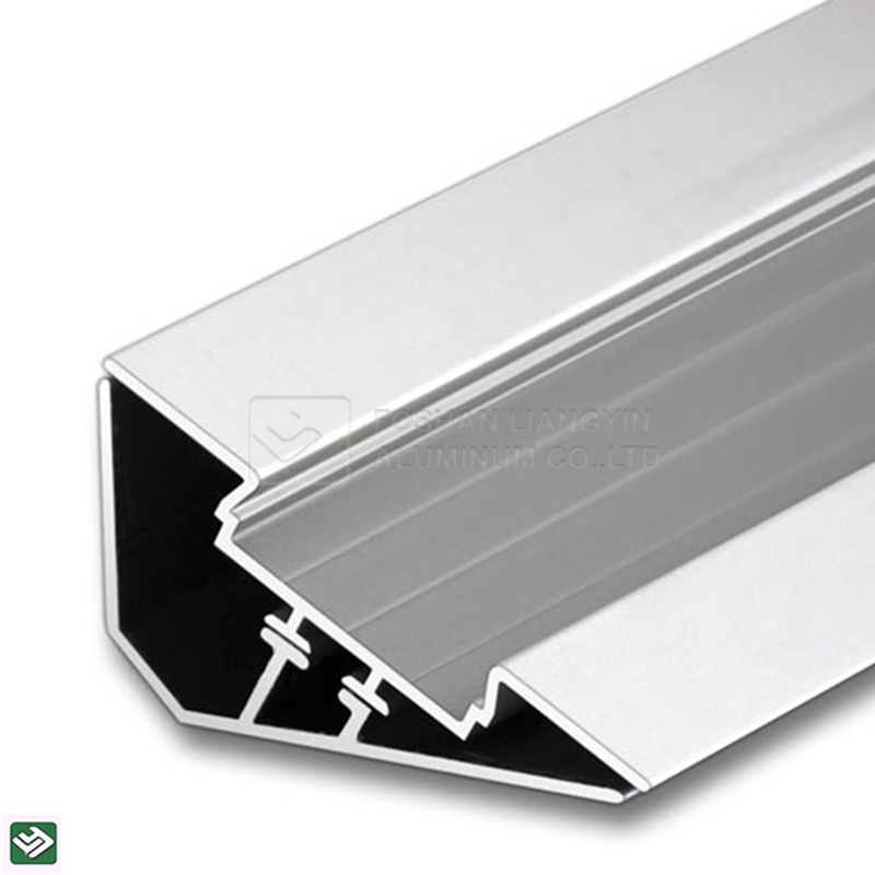 Extruded aluminum profile manufacture aluminum lighting housing