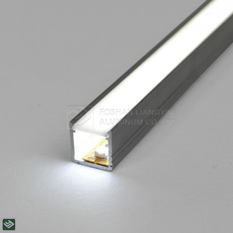 Extruded aluminum profile manufacture aluminum lighting housing