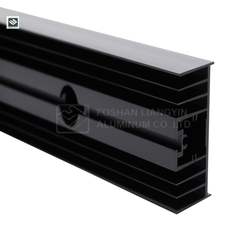 Extruded aluminum machining LED aluminum profile