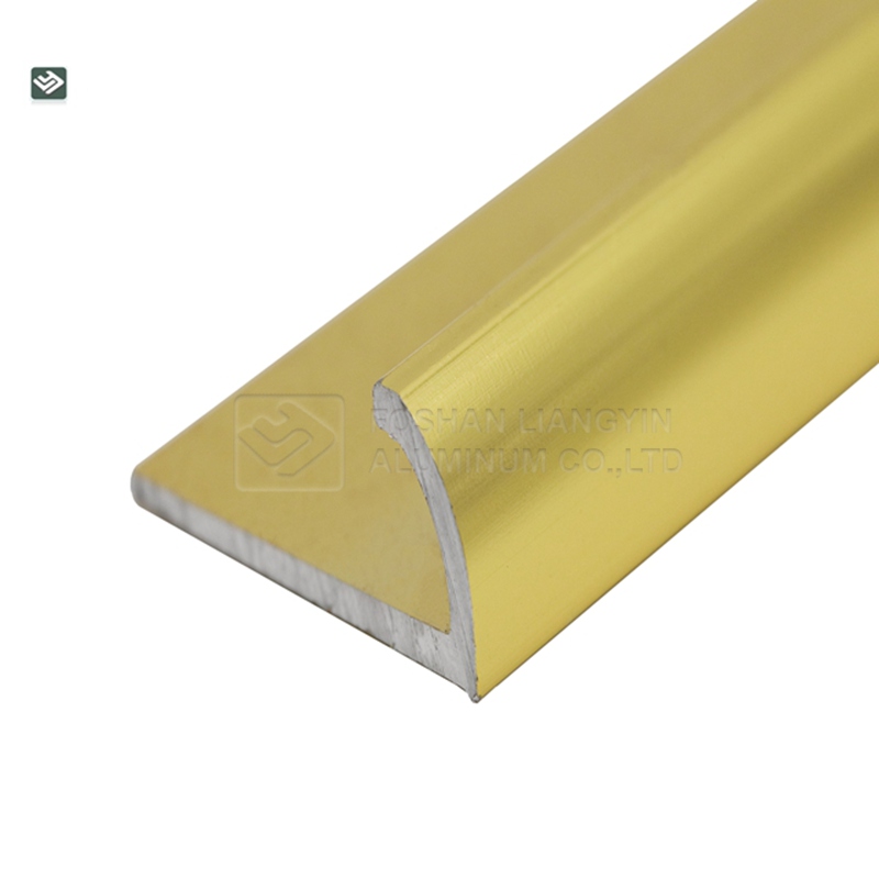 Customized aluminium profile Foshan manufacturer aluminium tile trim profile