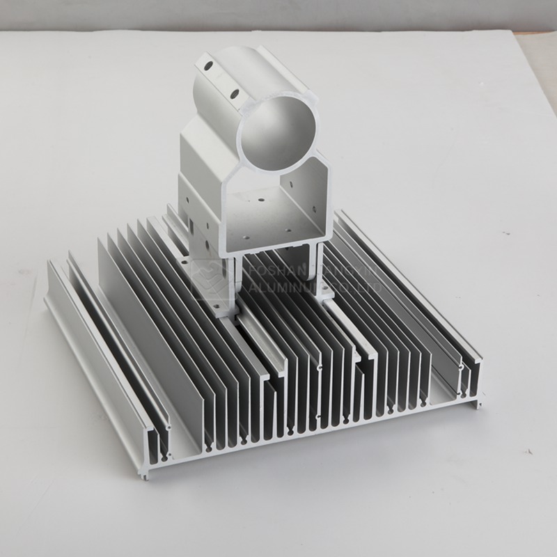 Custom aluminum profile cnc machining aluminum led heatsink housing