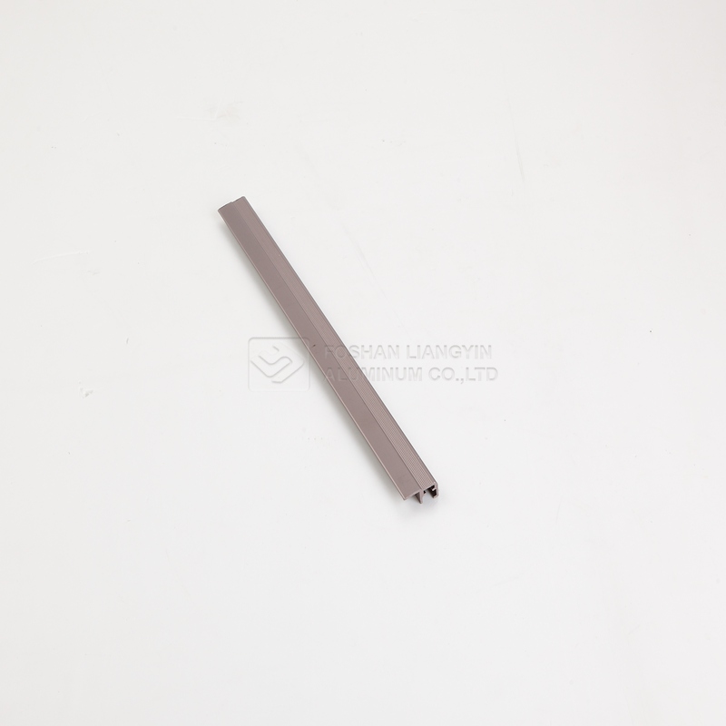 Aluminium moulding profile machining flat light aluminum profile