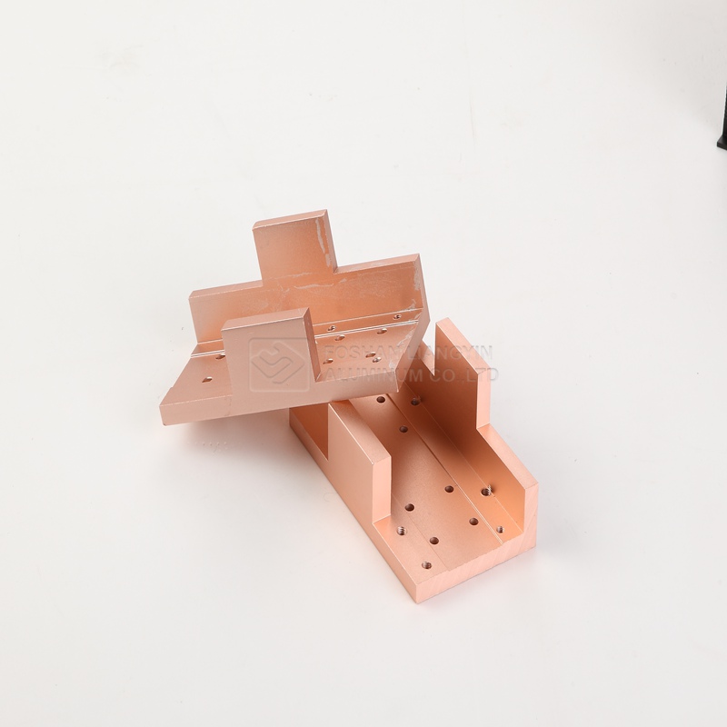 Customized cnc aluminum parts Foshan manufactory industrial aluminum profile