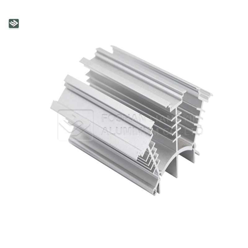Customized extruded aluminum profile processing aluminum heatsink