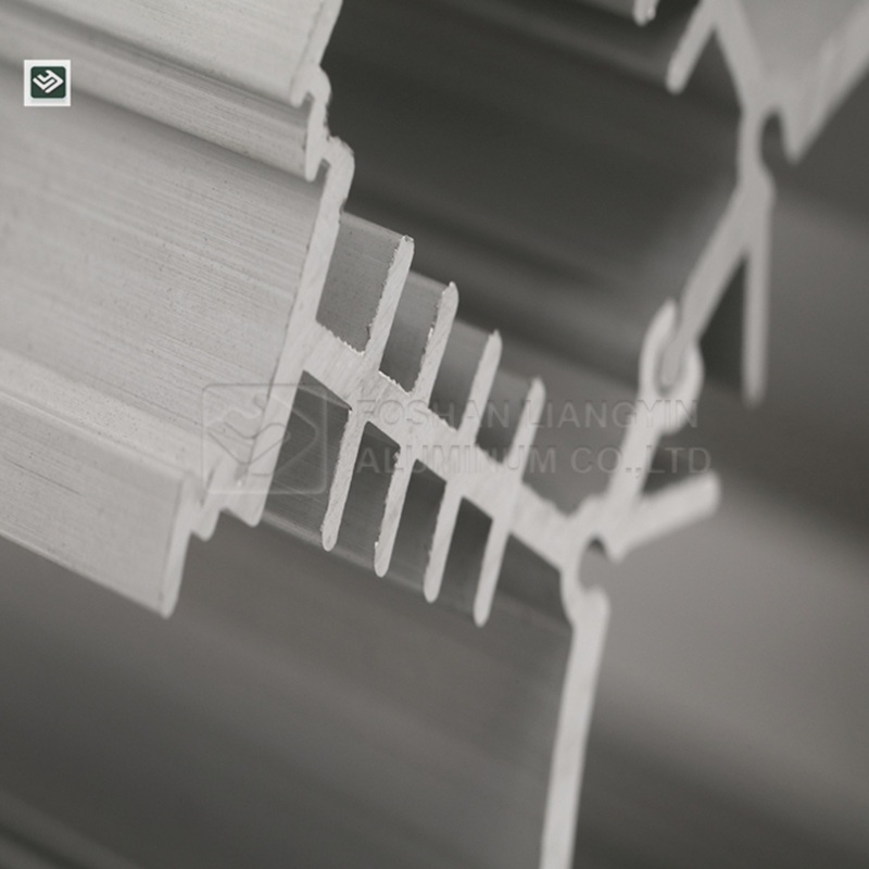 Customized extruded aluminum profile processing aluminum heatsink