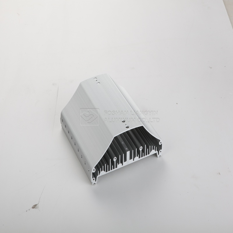 Aluminum machining manufacturer led heatsink enclosure extrusion profile
