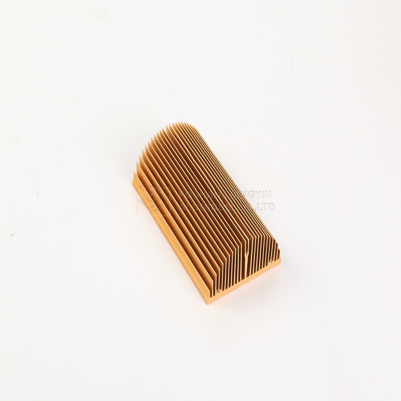 Aluminum machining manufacturer led heatsink enclosure extrusion profile