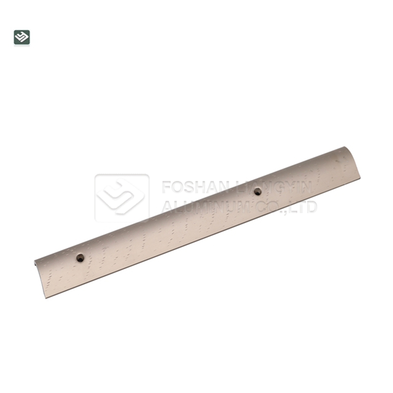 Aluminium extruded profile manufacturer processing tile trim strip aluminum extrusion