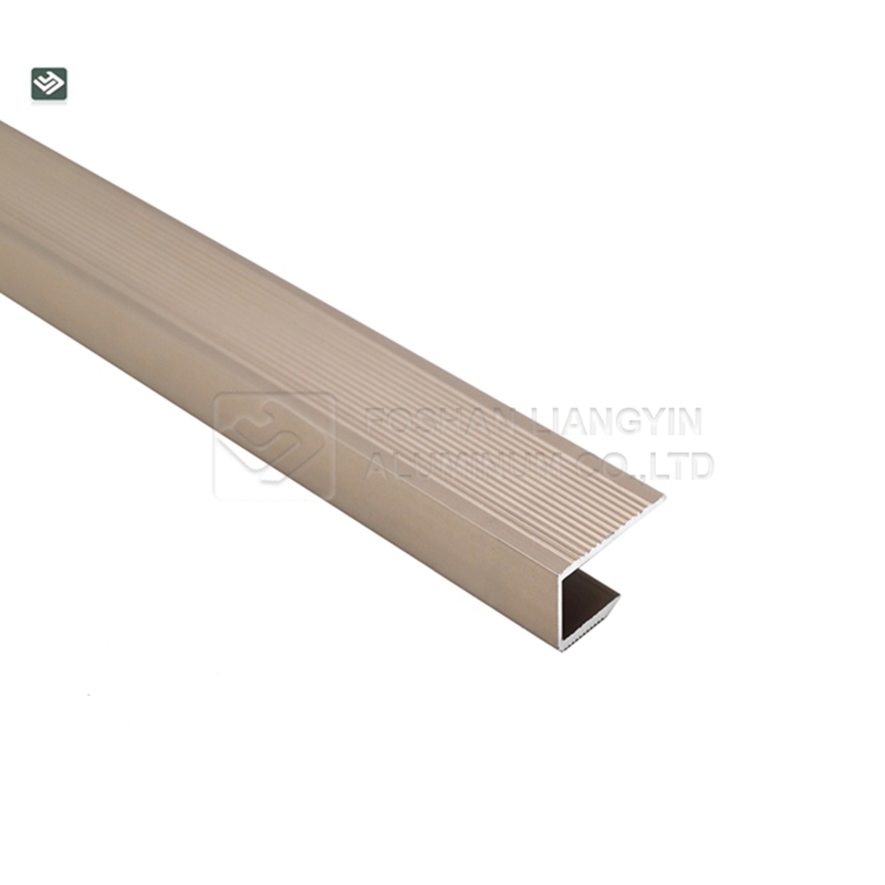 Aluminium extrusion for cnc machining manufacture aluminum tile corner profile