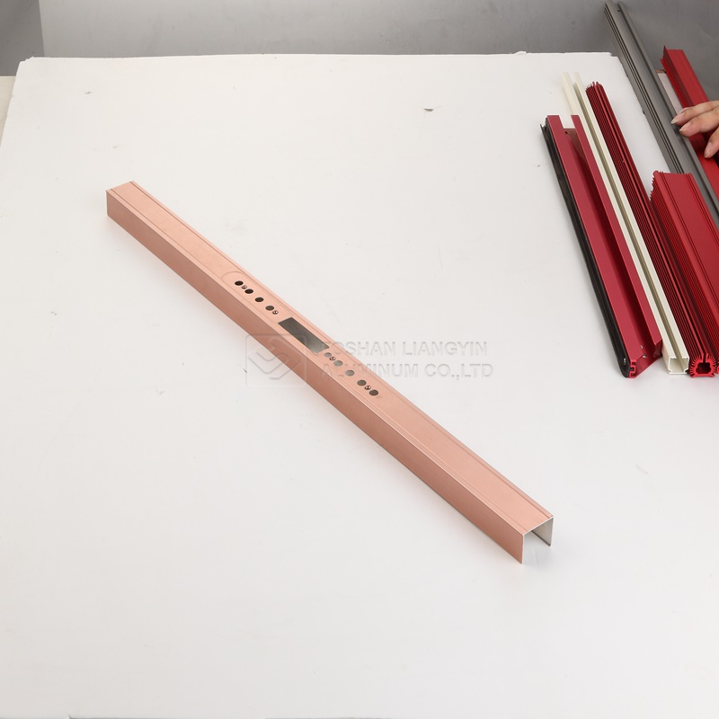 Customized aluminum manufacturer cnc machining aluminum extrusion furniture profile