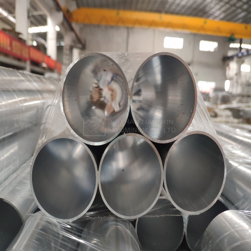 Customized aluminum extrusion Foshan manufaturer round tube aluminum profile