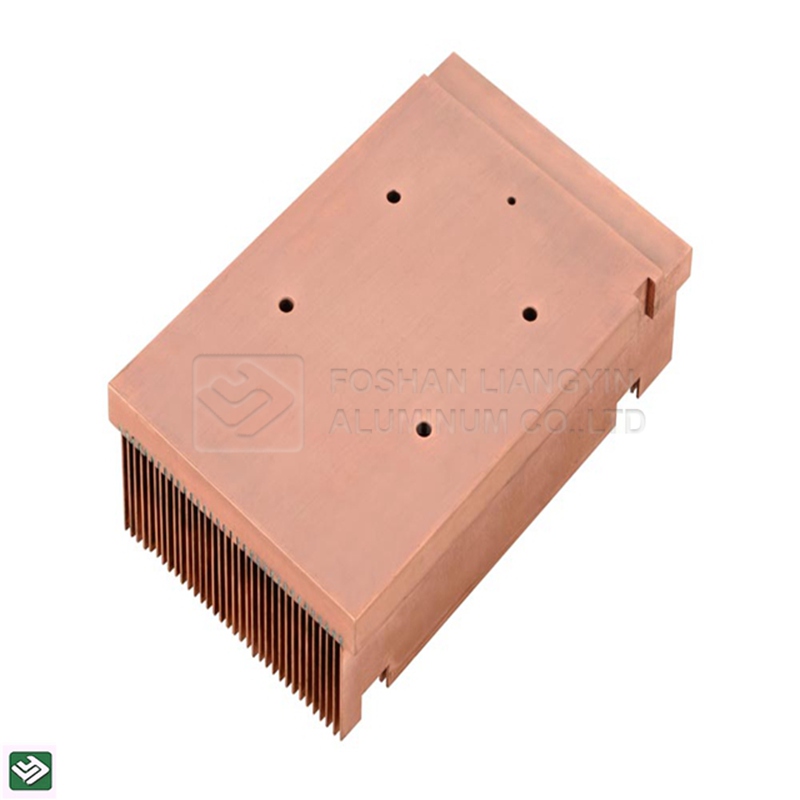 Manufacturer extruded aluminum cnc machining aluminum heatsink