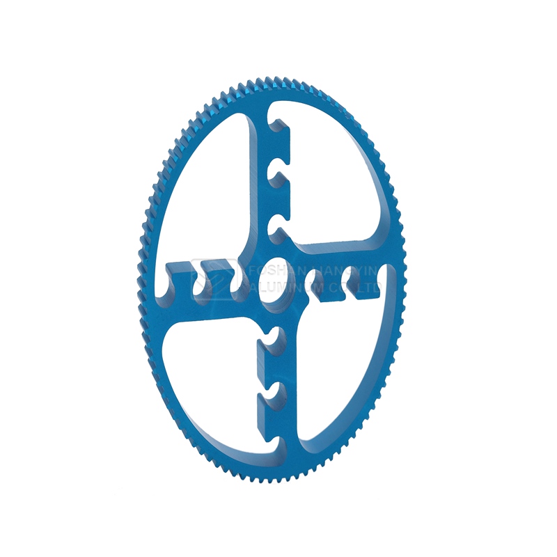 Extruded aluminum manufacturer processing industrial aluminum profile