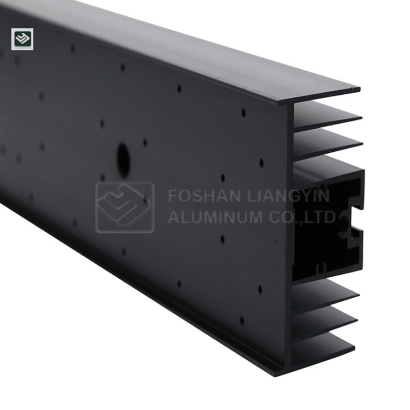 Customized 6063 T5 aluminum profile cnc machining aluminum heatsink profile