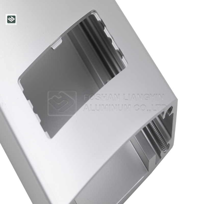 Aluminum cnc machining manufacturer extrusion profile industrial channel aluminum