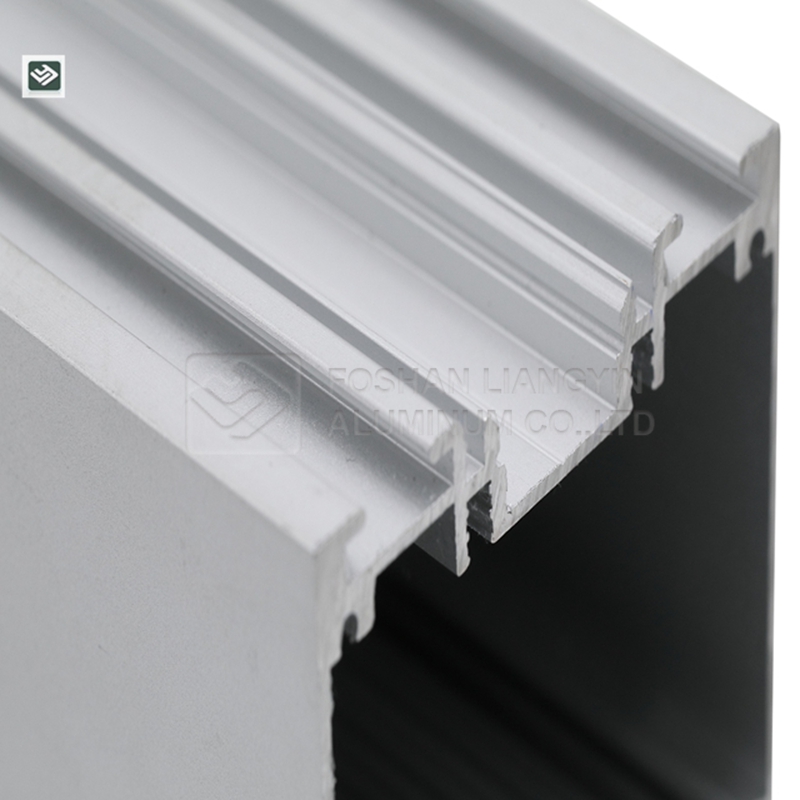 Aluminum cnc machining manufacturer extrusion profile industrial channel aluminum