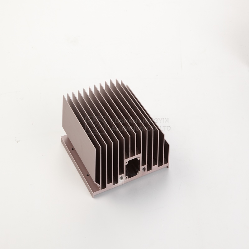 Customized aluminum profile cnc machining aluminium heatsink extruded profile