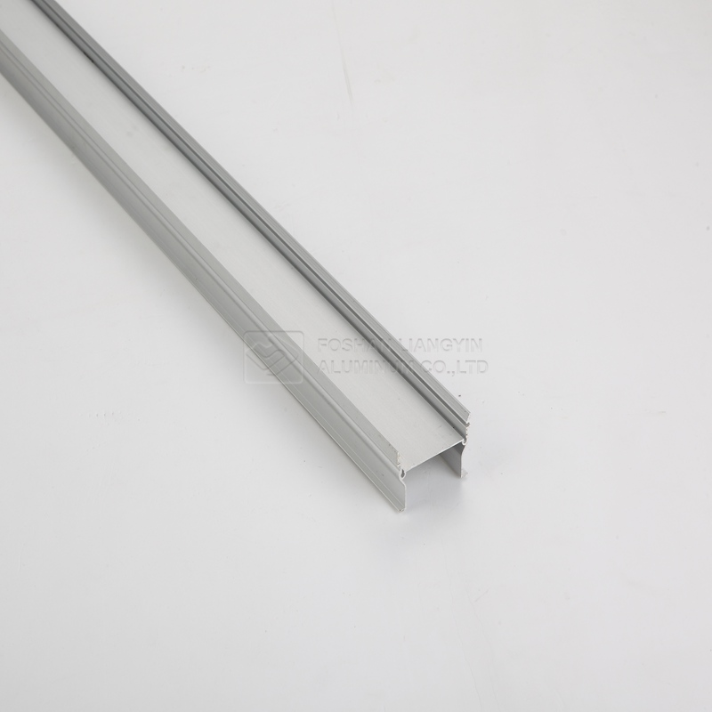 Foshan manufacturer extruded profile cnc machining guardrail tube aluminum profile