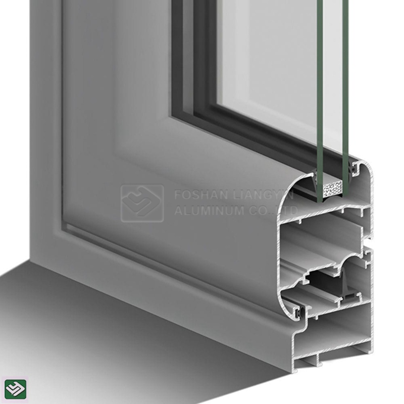 Aluminum extrusion profile for window and door parts machining aluminum products