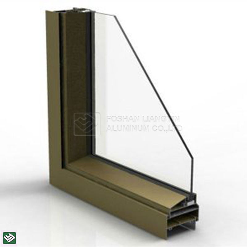 Aluminium moulding profile cnc machining doors and windows extrusion profile