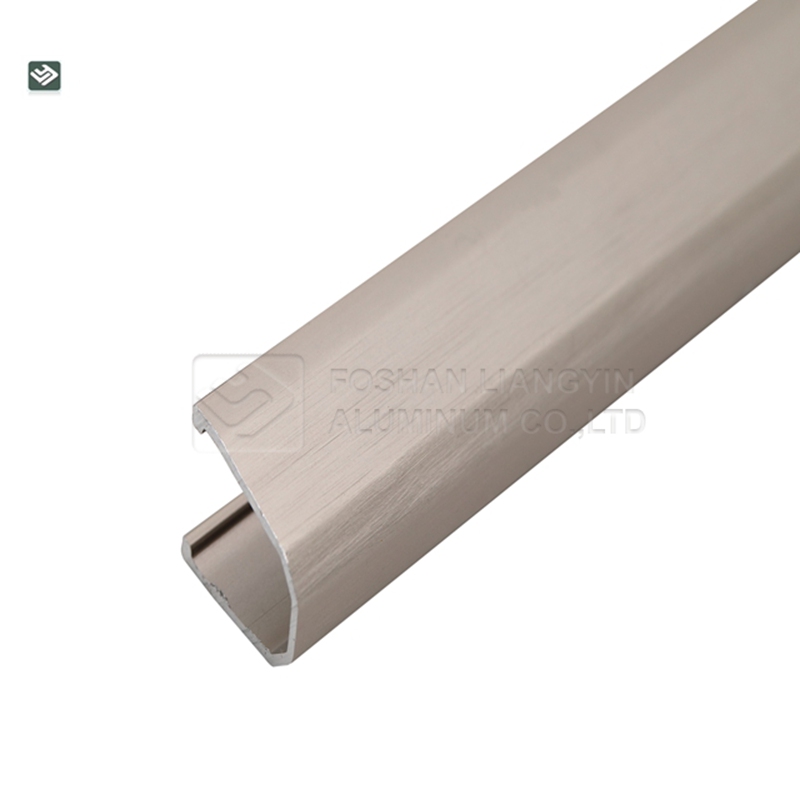 Customized aluminum profile manufacturer extrusion profile 6063 t5 aluminum stair nosing bar