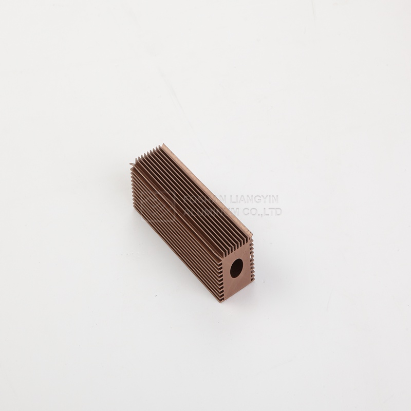 Aluminum profile cnc machining aluminum accessories for electronic heatsink