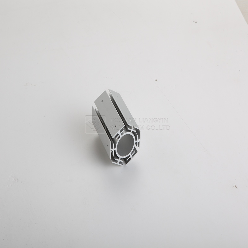 Customized aluminum extrusion profile cnc machinig corn light aluminum profile