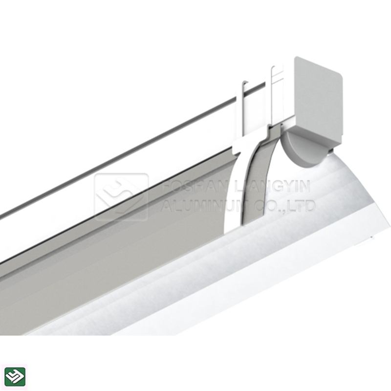 Foshan aluminum profile manufacturer cnc machining extruded aluminum heatsink