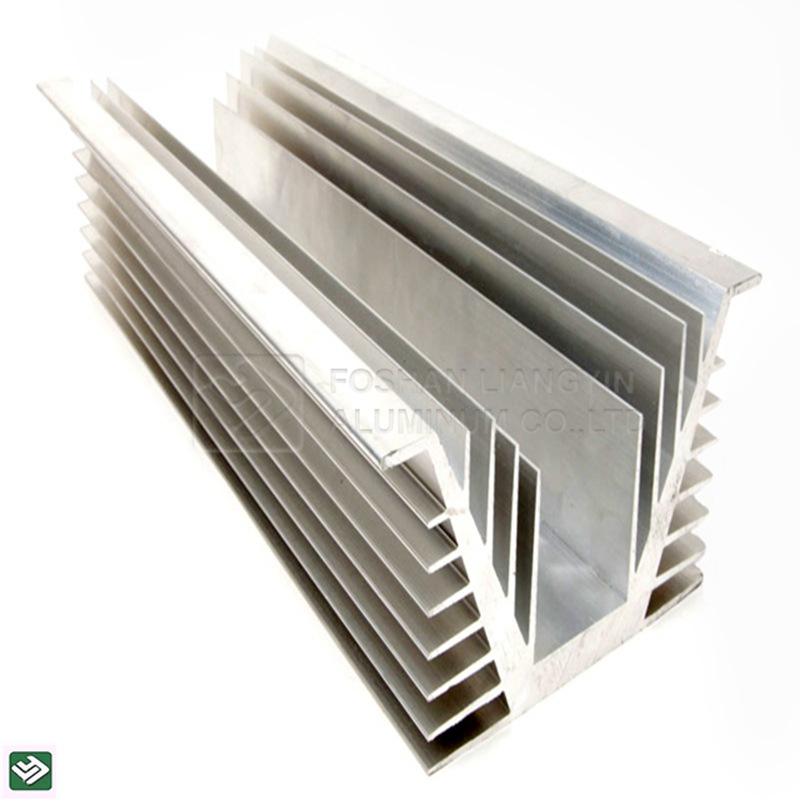Foshan aluminum profile manufacturer cnc machining extruded aluminum heatsink