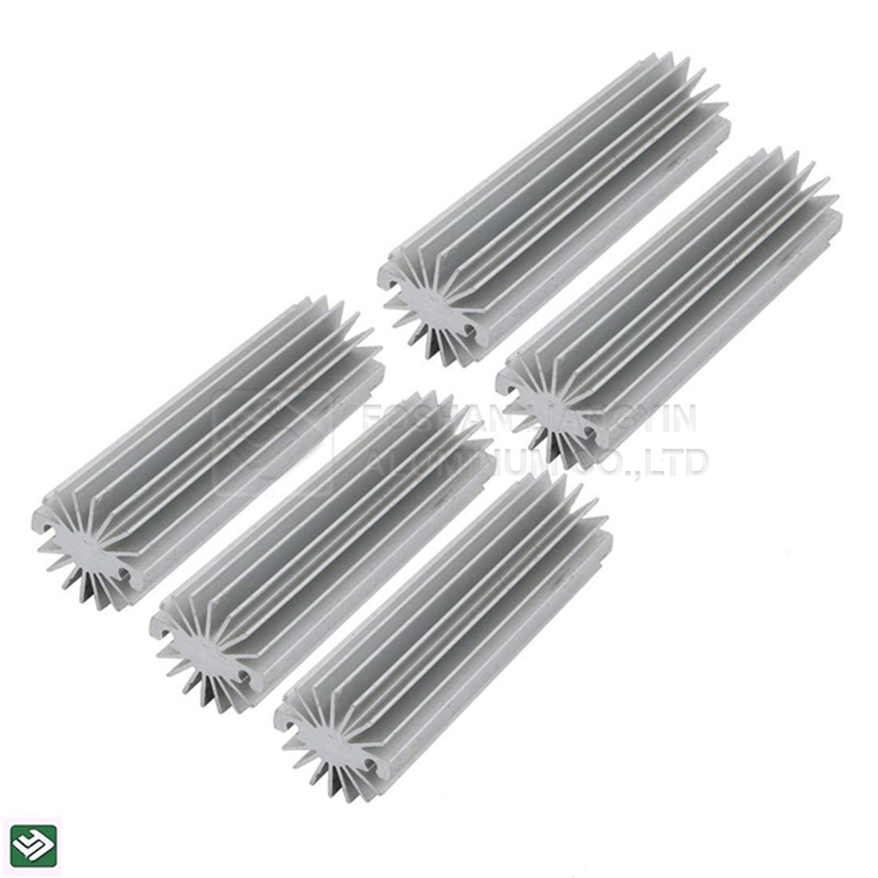 OEM custom 6063 aluminum processing industrial aluminum profile for heatsink