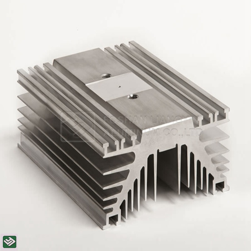 Foshan aluminum machining manufacturer cnc custom industrial aluminum heatsink