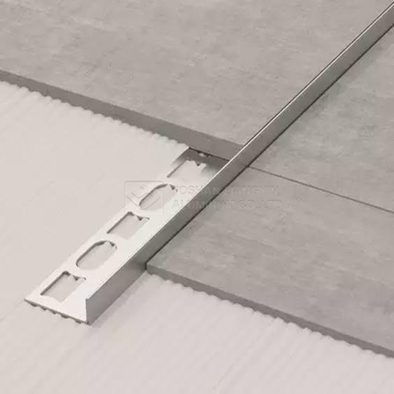 Aluminum profile machining supplier in Foshan custom aluminium extrusion tile edge