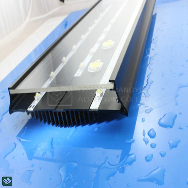 Manufacturer in Foshan cnc machining aluminum profile aquarium led heat sink
