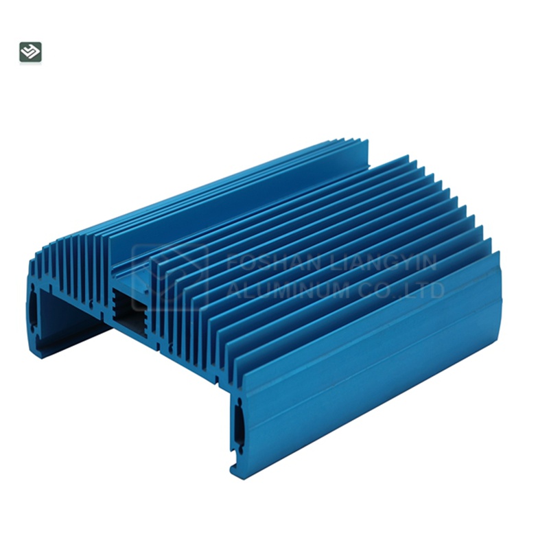 Customized aluminum profile manufacturer processing led heatsink extrusion profile