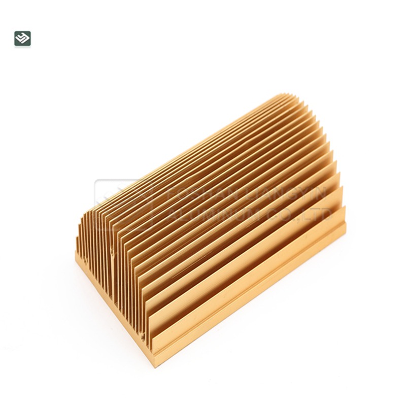 Customized aluminum alloy profile cnc machining heatsink extrusion aluminum