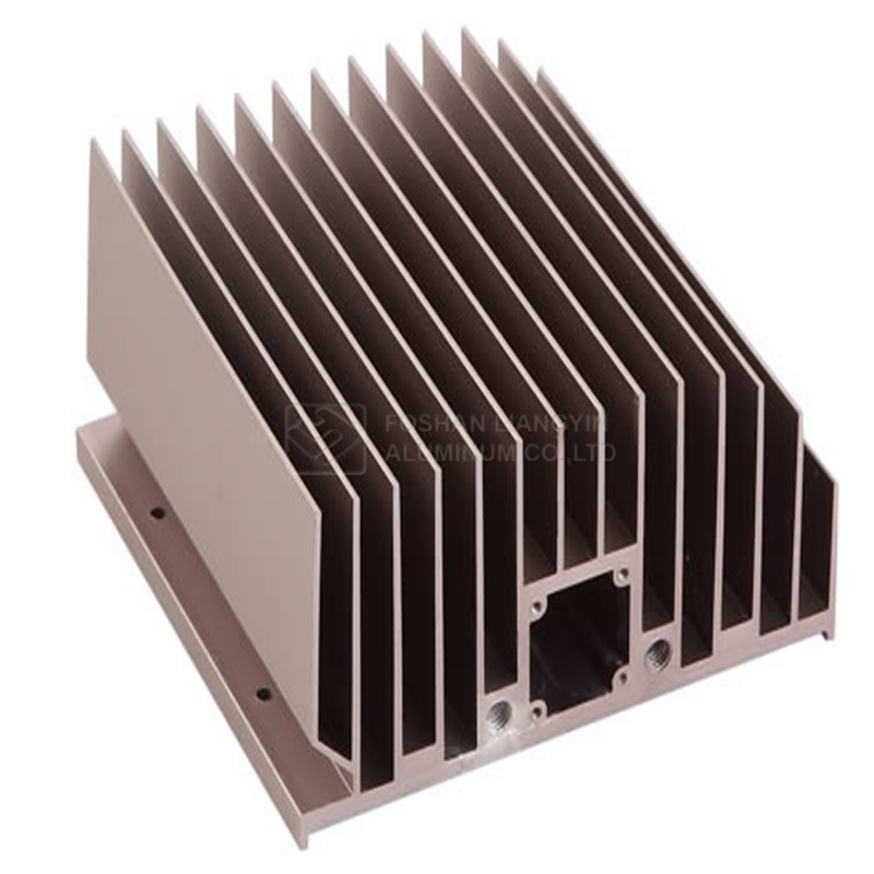 OEM custom aluminium extrusion produce dissipateur thermique aluminum profile