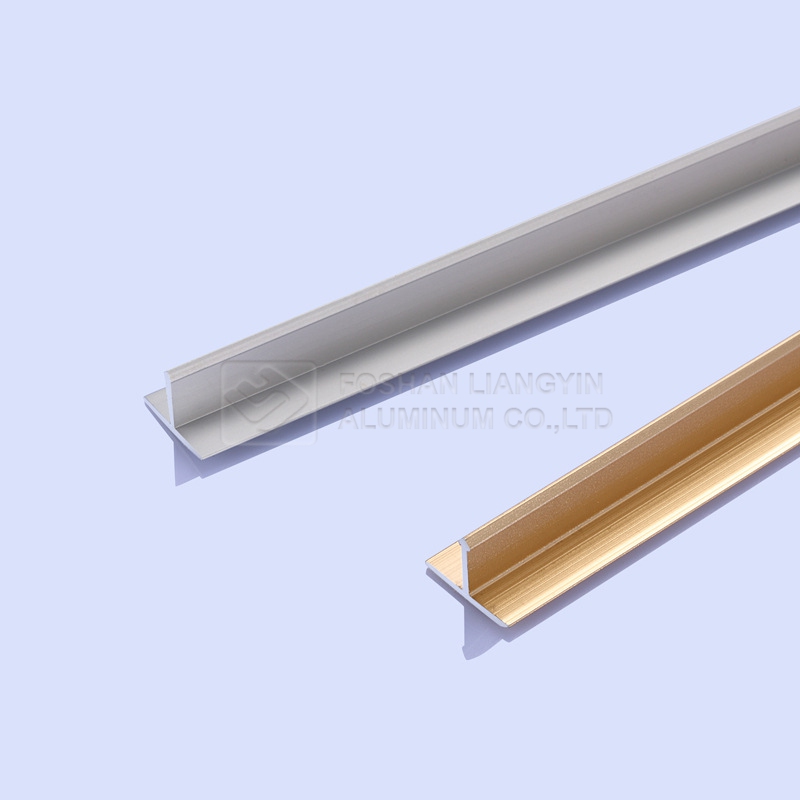 Customized aluminium manufacturer cnc machining tile trim strip  aluminum extrusion