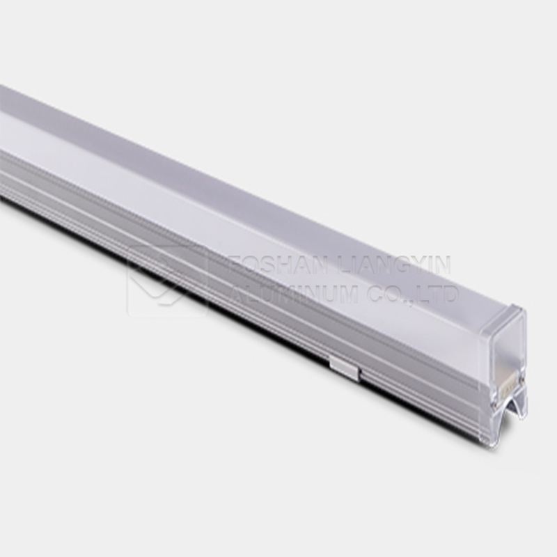 OEM custom aluminum manufacturer cnc machining guardrail tube aluminum profile