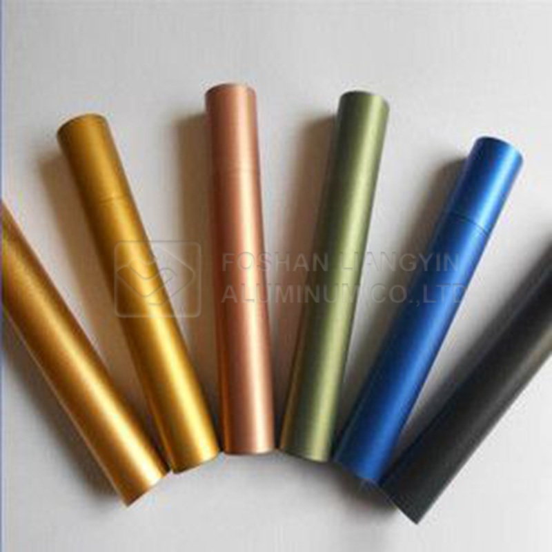 Aluminum machining manufacturer in Foshan custom round tube aluminum profile