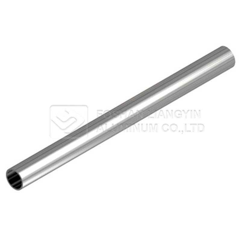Aluminum machining manufacturer in Foshan custom round tube aluminum profile