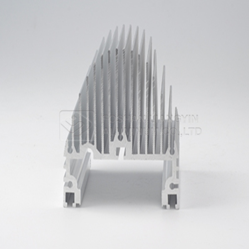 Foshan customized aluminum profile manufacturer cnc machining aluminum heatsink