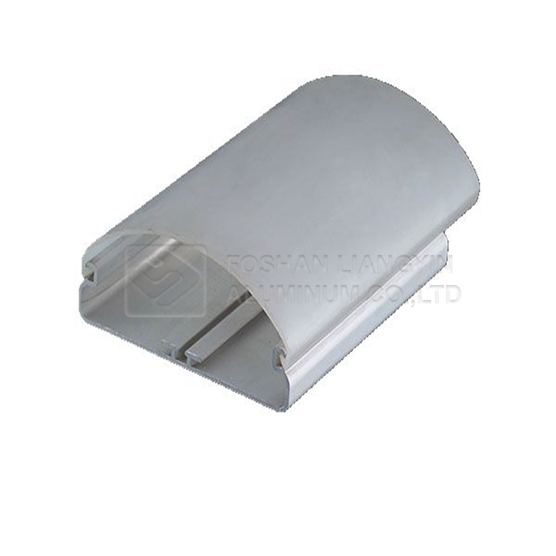 Foshan high quality aluminum profile cnc machining  led housing aluminum extrusion