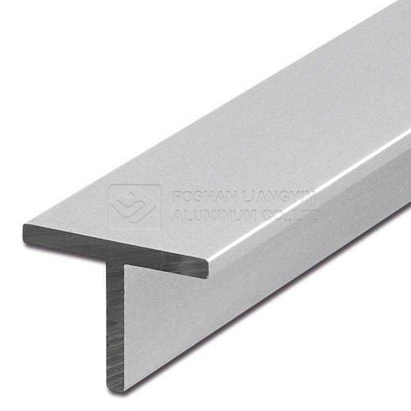 Aluminium profile cnc machining manufacture in Foshan processing t shape aluminium profile