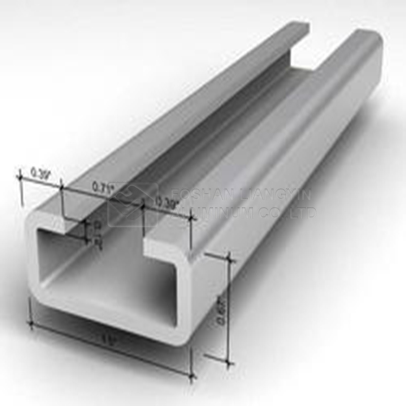 Aluminium product for cnc fabrication manufacture processing c shape aluminum profile