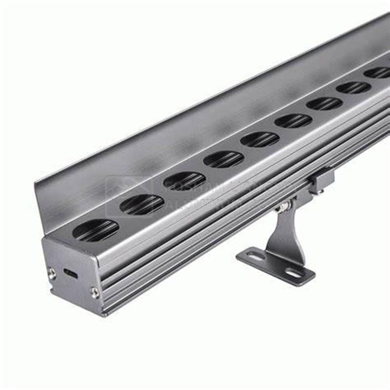 Customized extrusion aluminum cnc machining wall washer aluminium led lighting profile