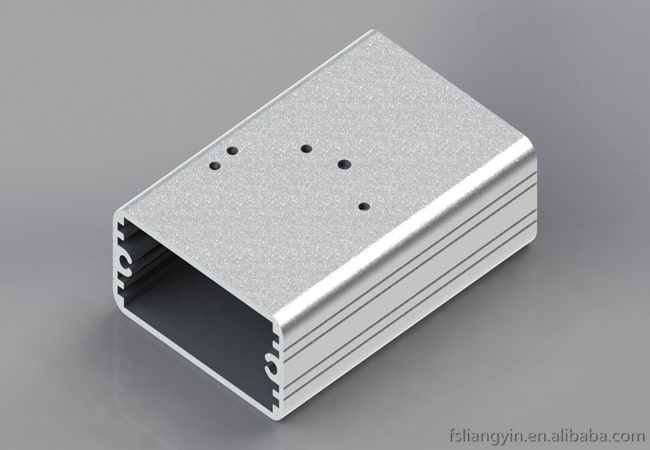 Cnc machining  extrusion aluminum housing sm