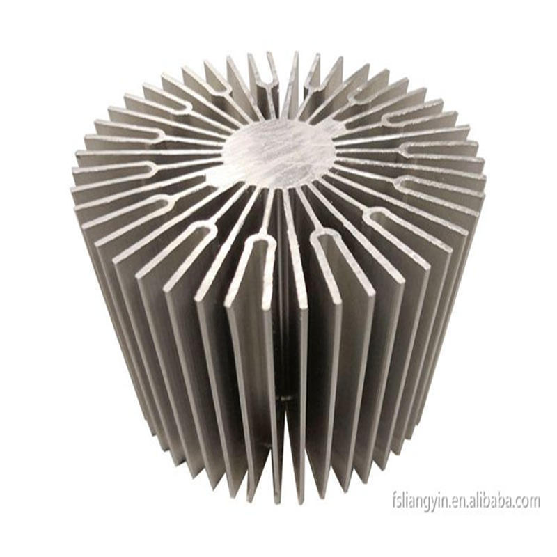 customized aluminum profile heatsink extrusion for LED lighting cn