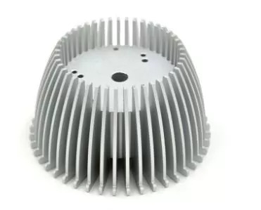 Light housing parts customized aluminum profile CNC  machining aluminium heatsink material 6061, 6063 sm